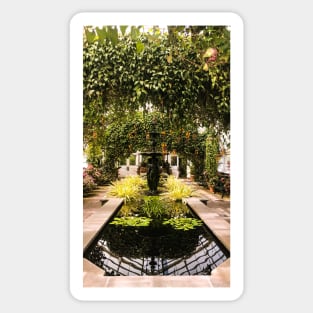 New York Botanical Garden Fountain Sticker